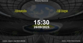 Palpite e análise do jogo Alvarado vs All Boys pela Primera Nacional