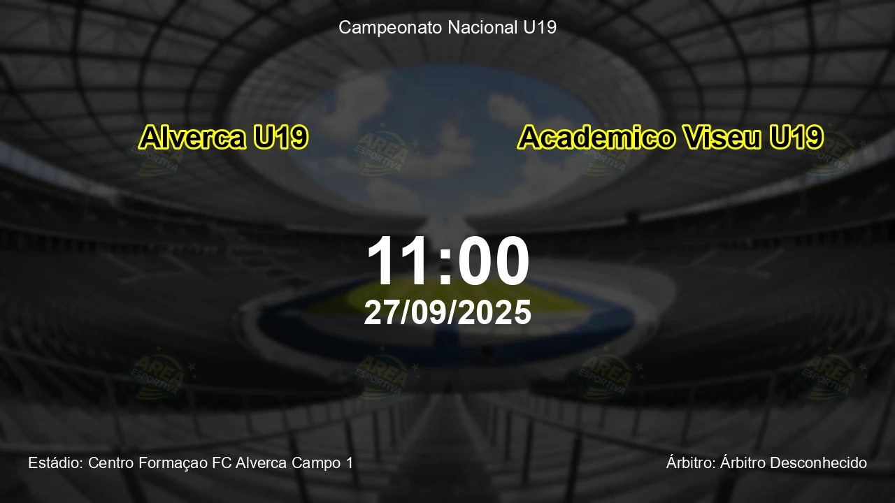 Palpite e análise do jogo Alverca U19 vs Academico Viseu U19 pela Campeonato Nacional U19