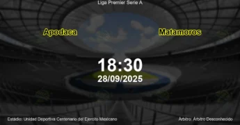 Palpite e análise do jogo Apodaca vs Matamoros pela Liga Premier Serie A