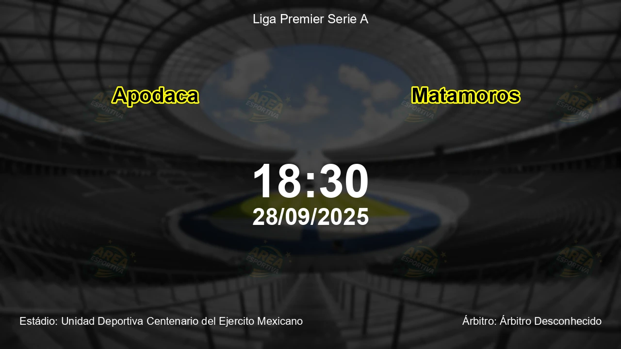 Palpite e análise do jogo Apodaca vs Matamoros pela Liga Premier Serie A