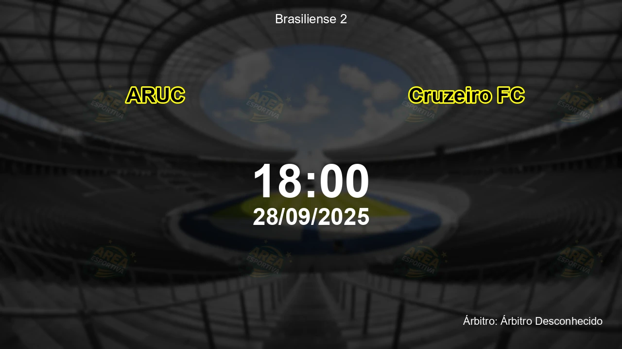 Palpite e análise do jogo ARUC vs Cruzeiro FC pela Brasiliense 2