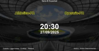 Palpite e análise do jogo Athletico-PR vs Operario-PR pela Serie B Superbet