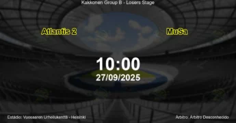 Palpite e análise do jogo Atlantis 2 vs MuSa pela Kakkonen Group B - Losers Stage