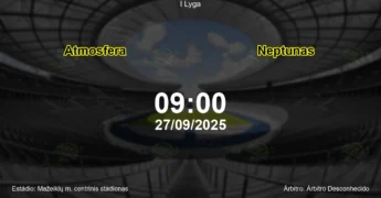 Palpite e análise do jogo Atmosfera vs Neptunas pela I Lyga