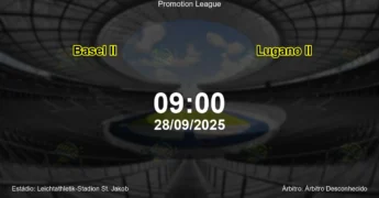 Palpite e análise do jogo Basel II vs Lugano II pela Promotion League