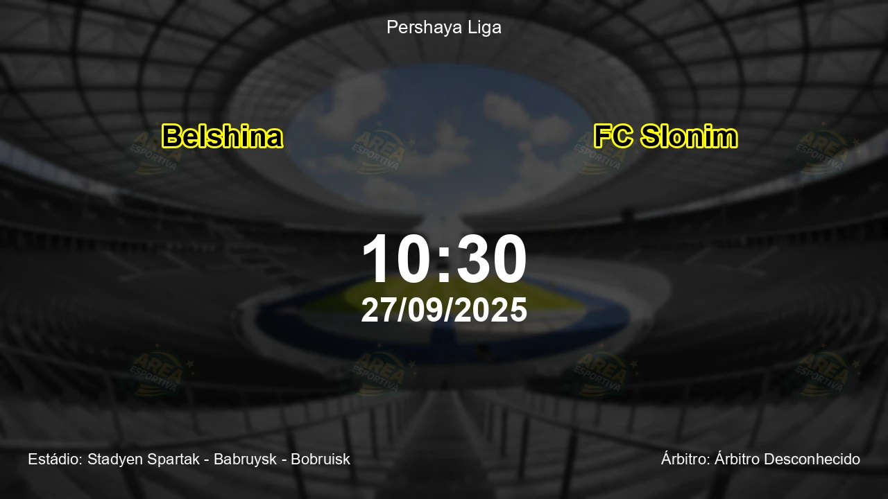 Palpite e análise do jogo Belshina vs FC Slonim pela Pershaya Liga