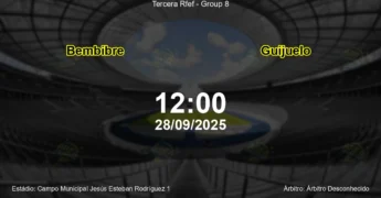 Palpite e análise do jogo Bembibre vs Guijuelo pela Tercera Rfef - Group 8