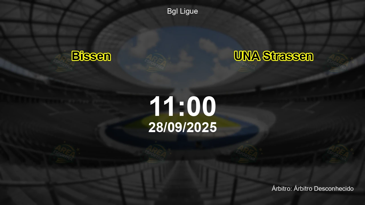 Palpite e análise do jogo Bissen vs UNA Strassen pela Bgl Ligue