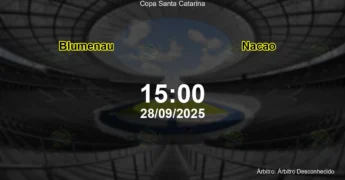 Palpite e análise do jogo Blumenau vs Nacao pela Copa Santa Catarina