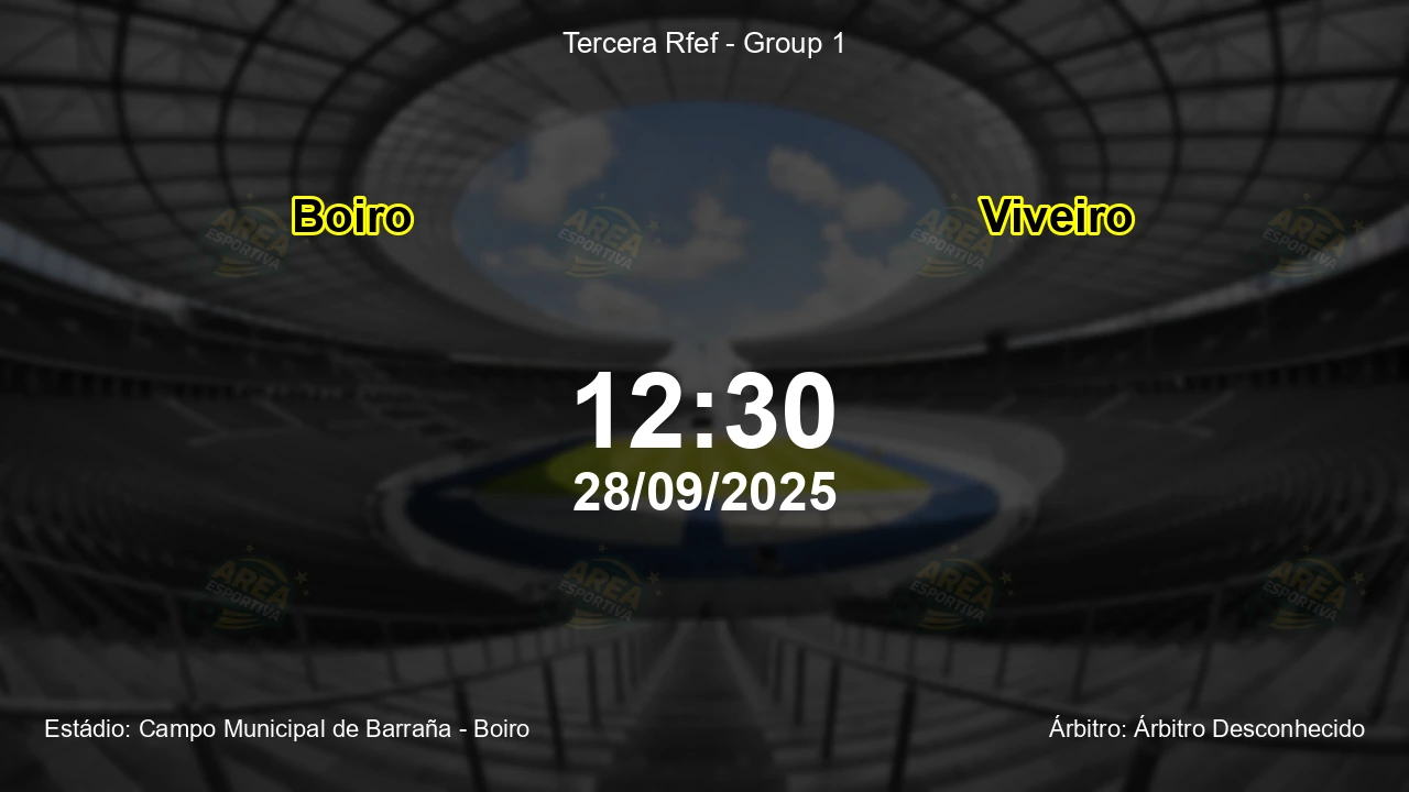 Palpite e análise do jogo Boiro vs Viveiro pela Tercera Rfef - Group 1