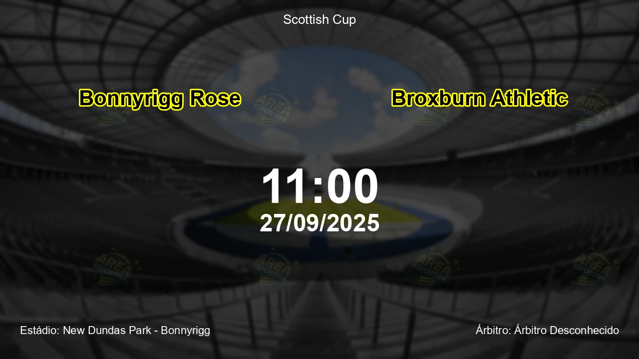 Palpite e análise do jogo Bonnyrigg Rose vs Broxburn Athletic pela Scottish Cup