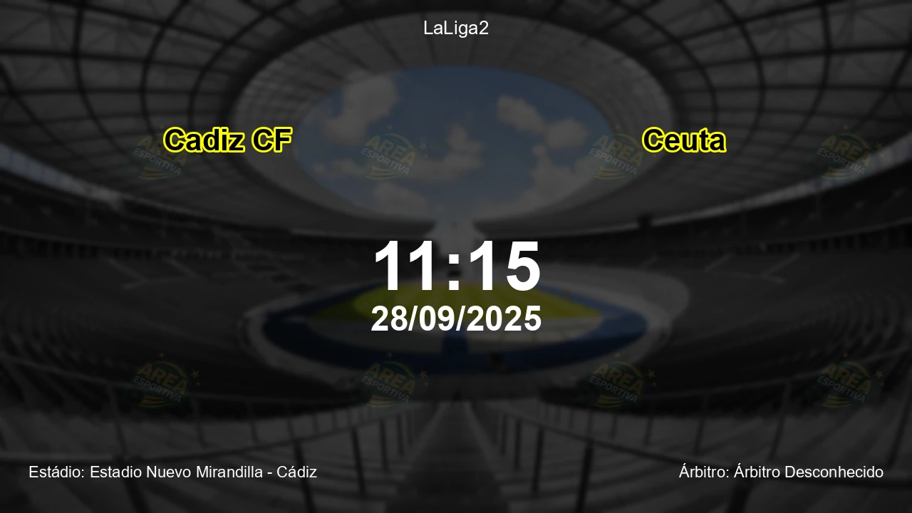 Palpite e análise do jogo Cadiz CF vs Ceuta pela LaLiga2