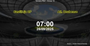 Palpite e análise do jogo Castilleja CF vs Atl. Onubense pela Tercera Rfef - Group 10