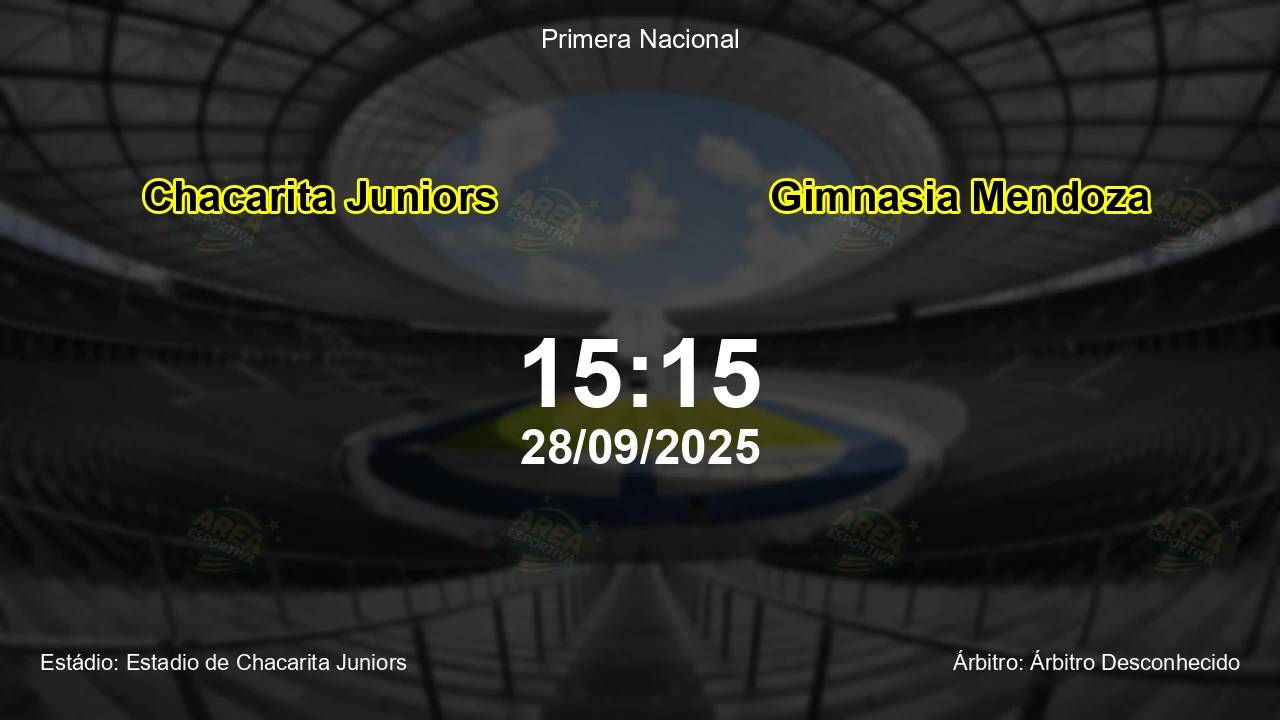 Palpite e análise do jogo Chacarita Juniors vs Gimnasia Mendoza pela Primera Nacional