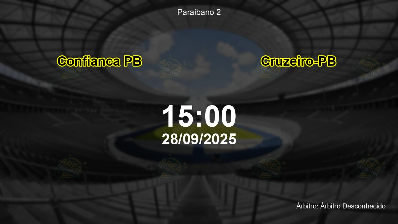 Palpite e análise do jogo Confianca PB vs Cruzeiro-PB pela Paraibano 2