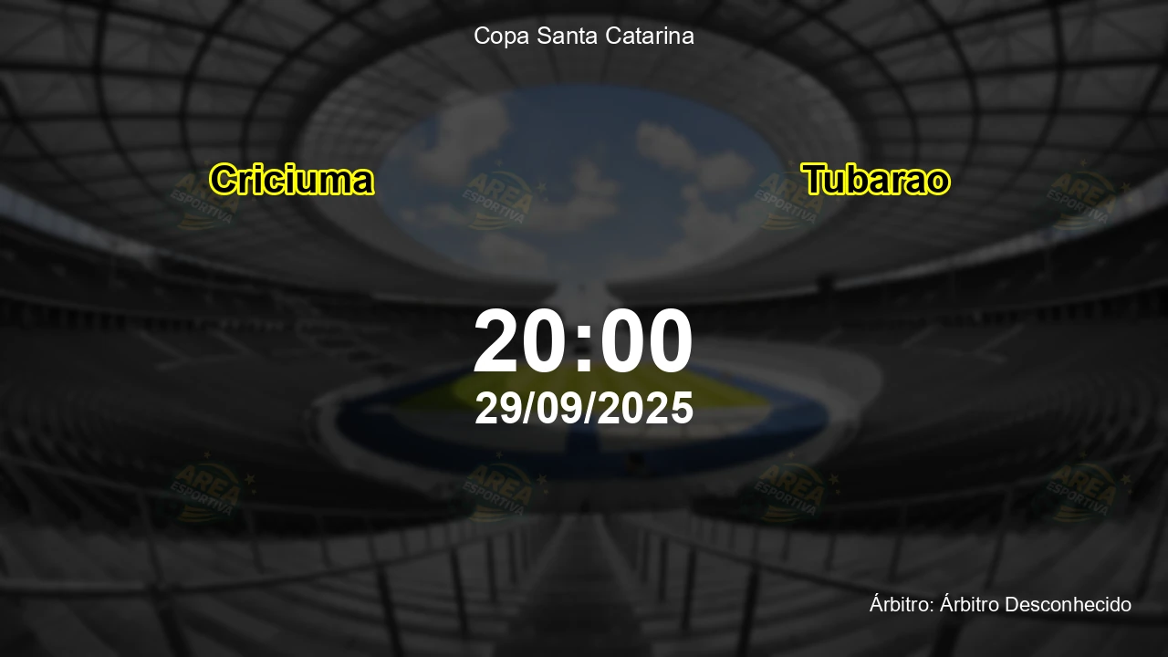 Palpite e análise do jogo Criciuma vs Tubarao pela Copa Santa Catarina