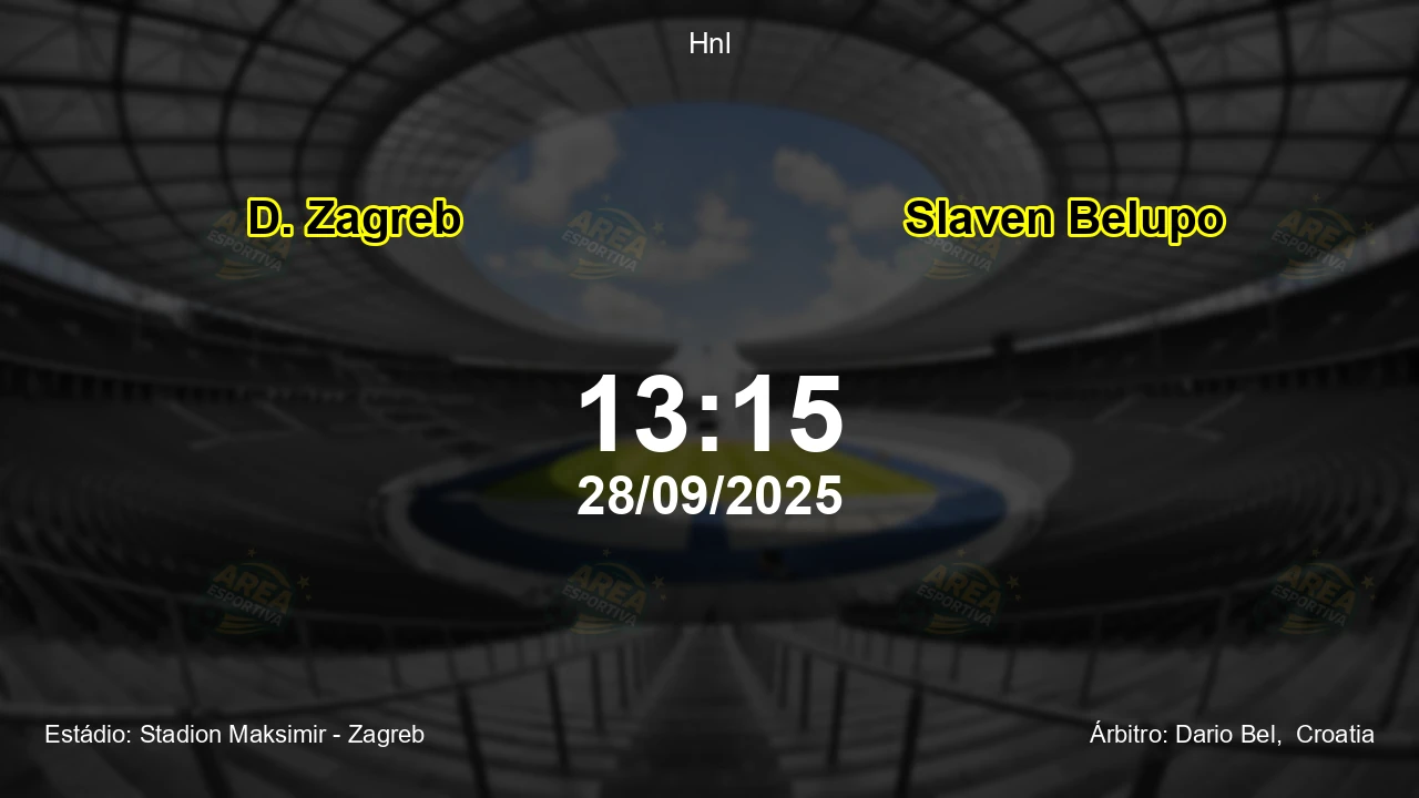 Palpite e análise do jogo D. Zagreb vs Slaven Belupo pela Hnl