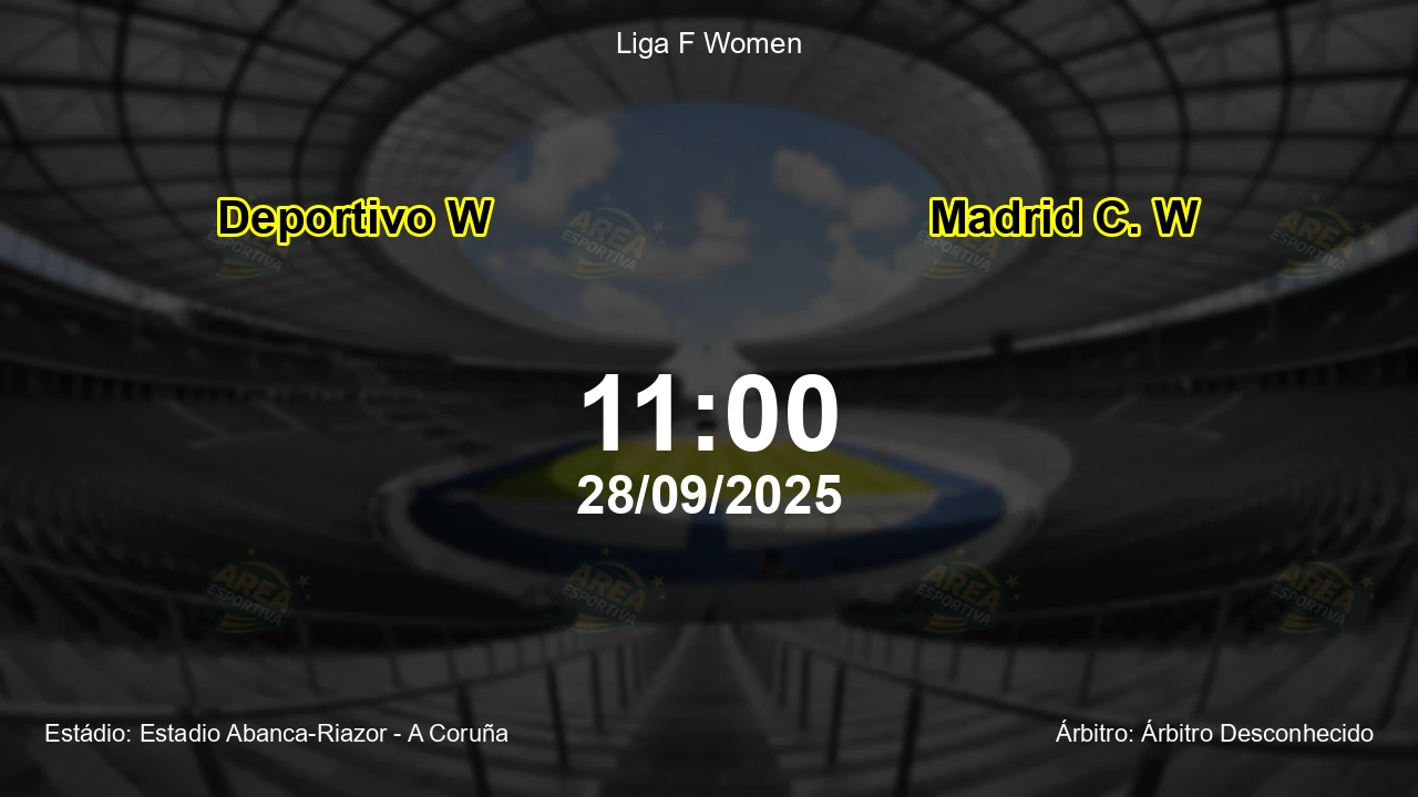 Palpite e análise do jogo Deportivo W vs Madrid C. W pela Liga F Women