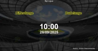 Palpite e análise do jogo Differdange vs Dudelange pela Bgl Ligue
