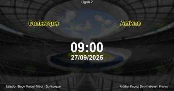 Palpite e análise do jogo Dunkerque vs Amiens pela Ligue 2