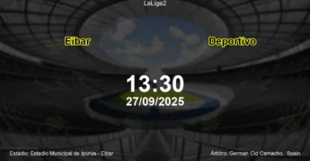 Palpite e análise do jogo Eibar vs Deportivo pela LaLiga2