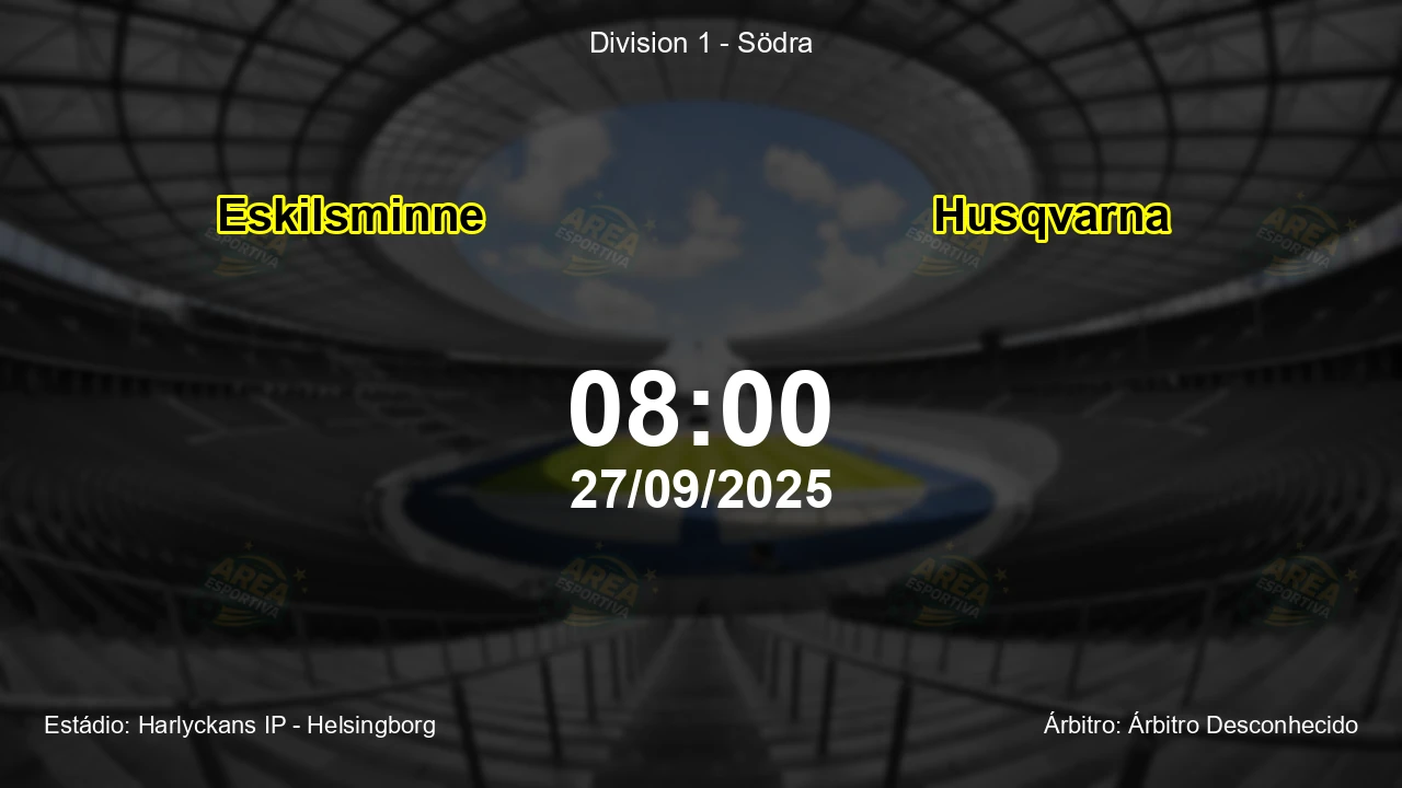 Palpite e análise do jogo Eskilsminne vs Husqvarna pela Division 1 - Södra