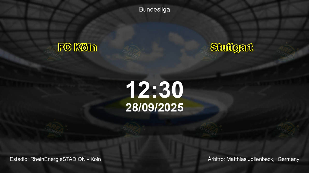 Palpite e análise do jogo FC Köln vs Stuttgart pela Bundesliga