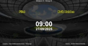 Palpite e análise do jogo Flint vs Kvik Halden pela Division 3 - Group 6