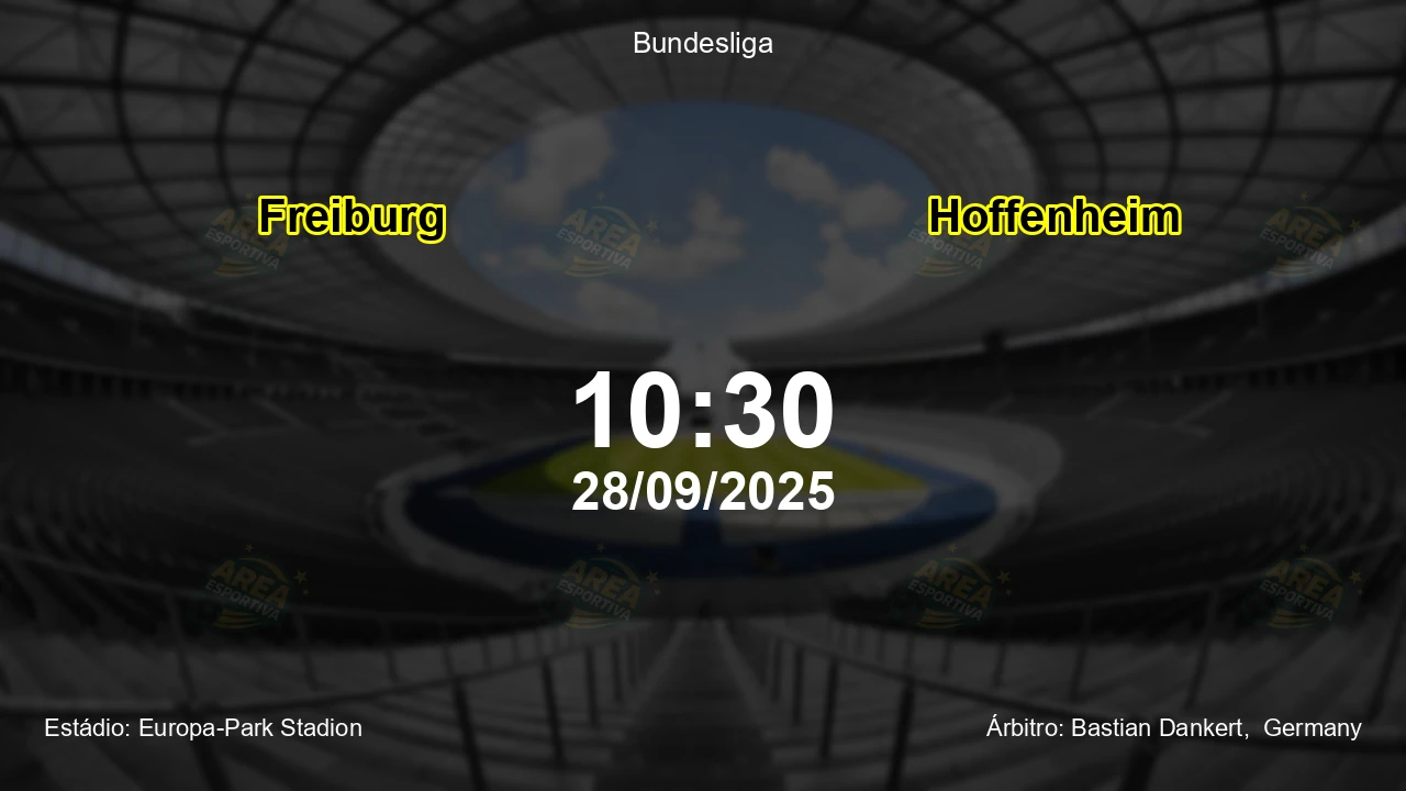 Palpite e análise do jogo Freiburg vs Hoffenheim pela Bundesliga