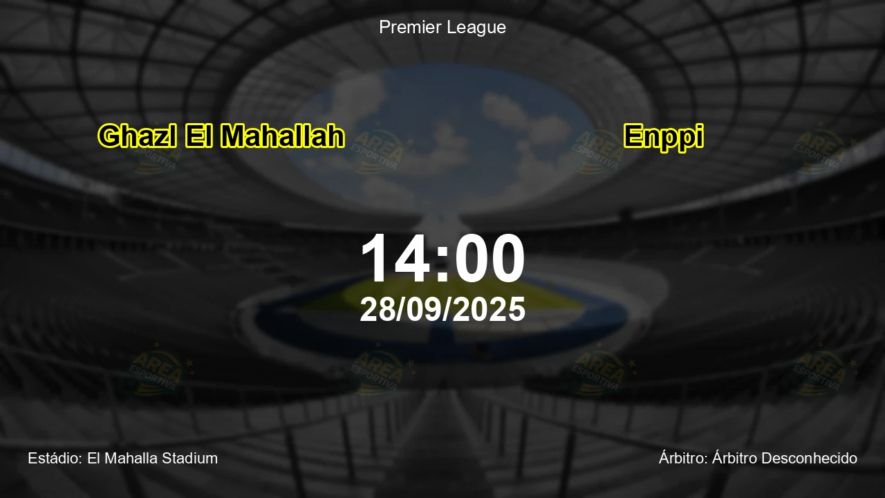 Palpite e análise do jogo Ghazl El Mahallah vs Enppi pela Premier League
