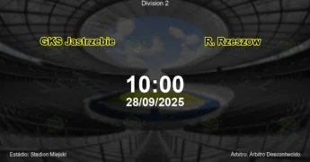 Palpite e análise do jogo GKS Jastrzebie vs R. Rzeszow pela Division 2