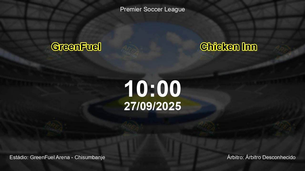 Palpite e análise do jogo GreenFuel vs Chicken Inn pela Premier Soccer League