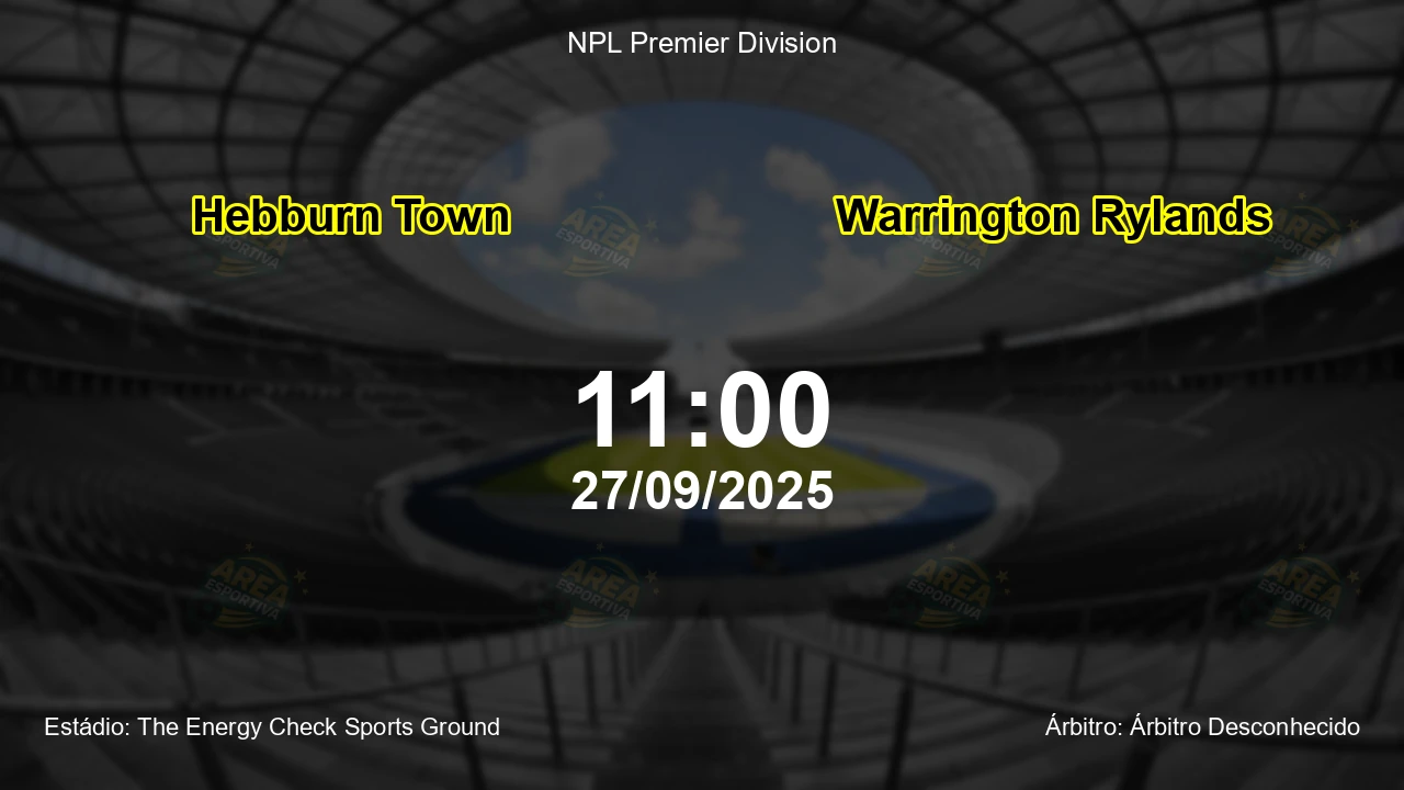 Palpite e análise do jogo Hebburn Town vs Warrington Rylands pela NPL Premier Division