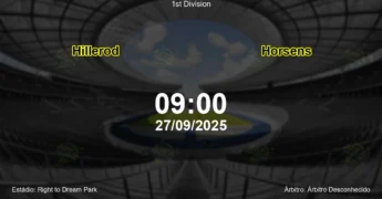 Palpite e análise do jogo Hillerod vs Horsens pela 1st Division