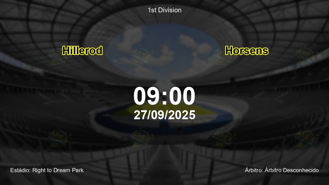 Palpite e análise do jogo Hillerod vs Horsens pela 1st Division