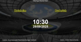 Palpite e análise do jogo Holzheim vs Buderich pela Oberliga Niederrhein