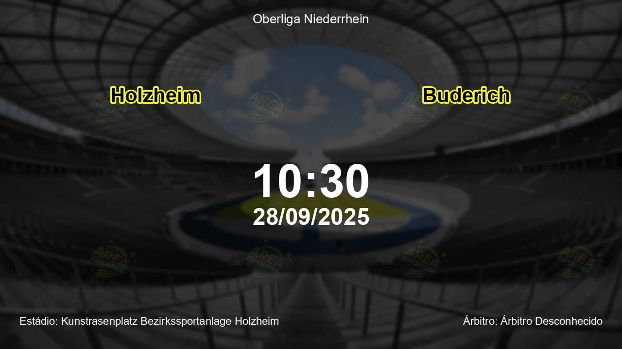Palpite e análise do jogo Holzheim vs Buderich pela Oberliga Niederrhein