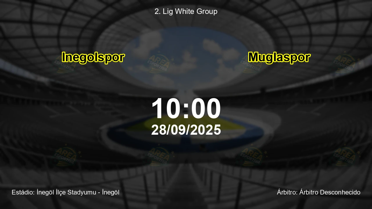 Palpite e análise do jogo Inegolspor vs Muglaspor pela 2. Lig White Group