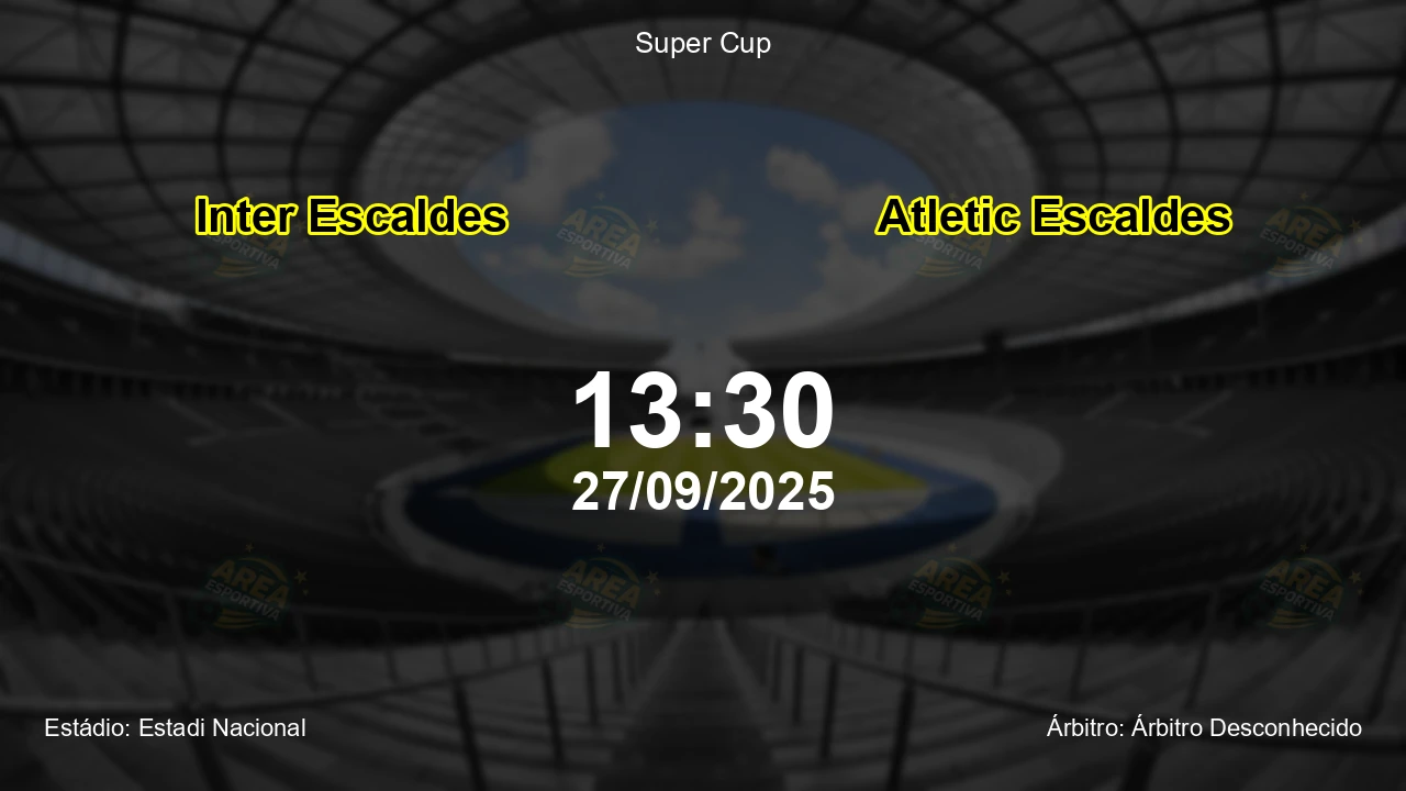 Palpite e análise do jogo Inter Escaldes vs Atletic Escaldes pela Super Cup