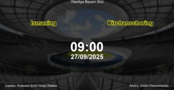 Palpite e análise do jogo Ismaning vs Kirchanschoring pela Oberliga Bayern Süd
