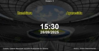 Palpite e análise do jogo Itumbiara vs Aparecida pela Goiano 3
