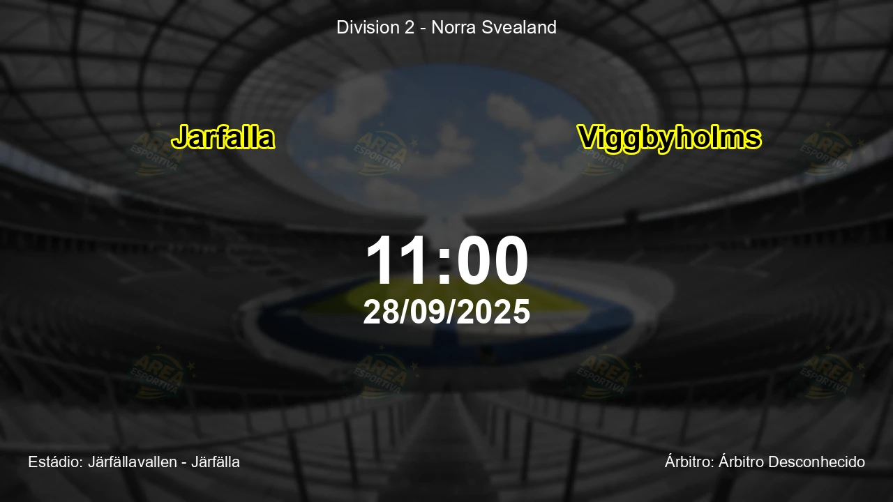 Palpite e análise do jogo Jarfalla vs Viggbyholms pela Division 2 - Norra Svealand