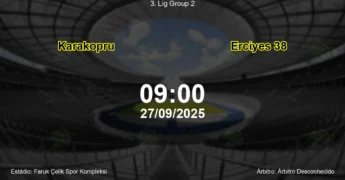 Palpite e análise do jogo Karakopru vs Erciyes 38 pela 3. Lig Group 2