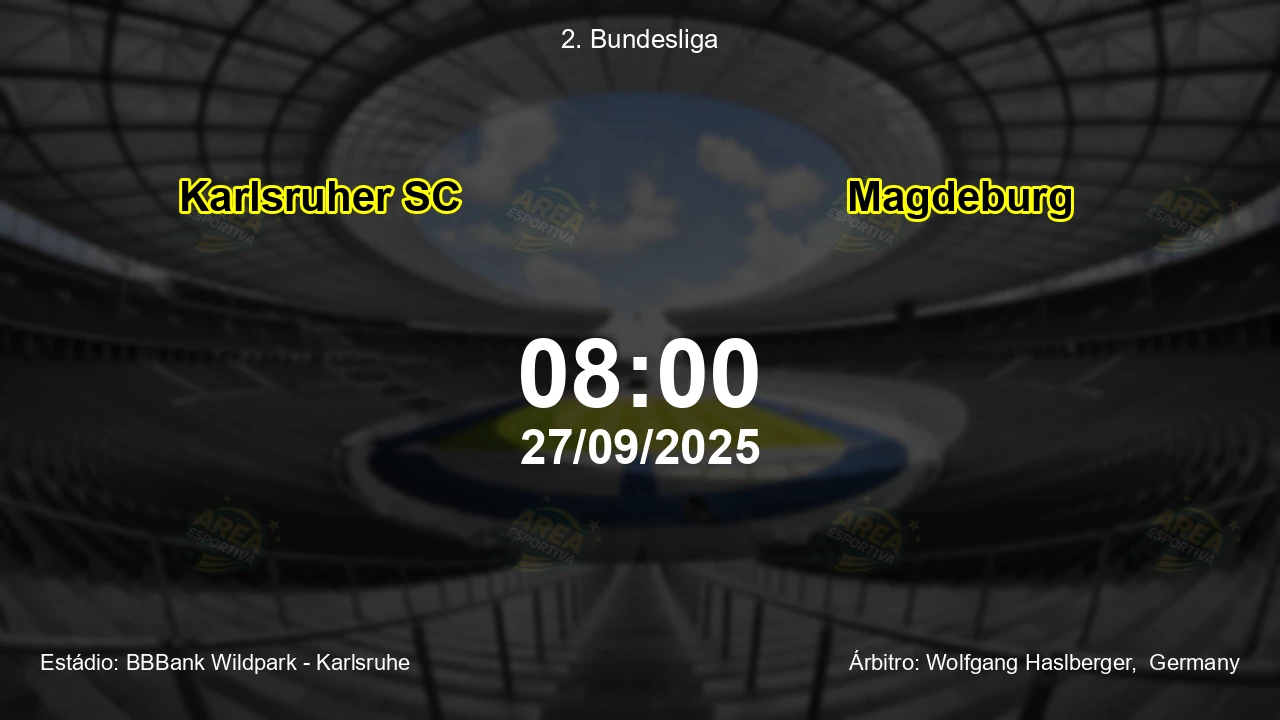 Palpite e análise do jogo Karlsruher SC vs Magdeburg pela 2. Bundesliga