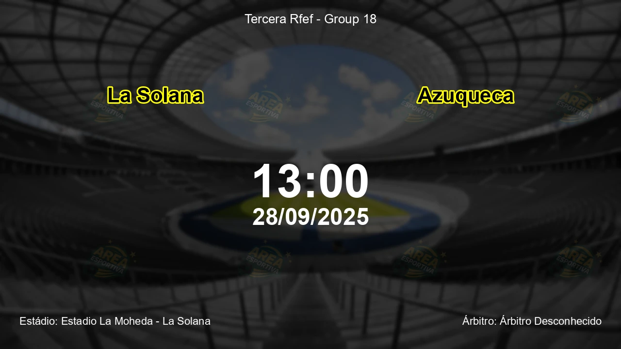 Palpite e análise do jogo La Solana vs Azuqueca pela Tercera Rfef - Group 18