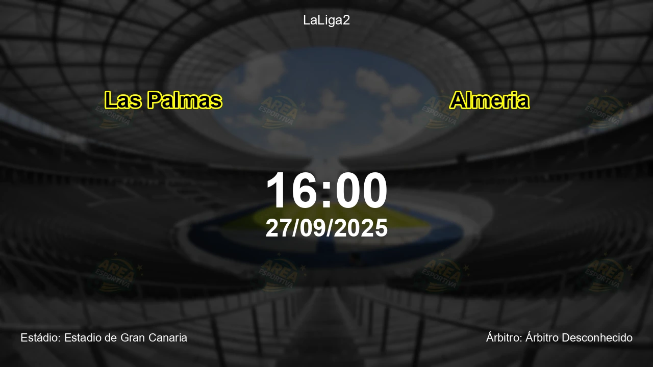 Palpite e análise do jogo Las Palmas vs Almeria pela LaLiga2