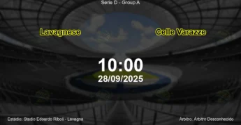 Palpite e análise do jogo Lavagnese vs Celle Varazze pela Serie D - Group A