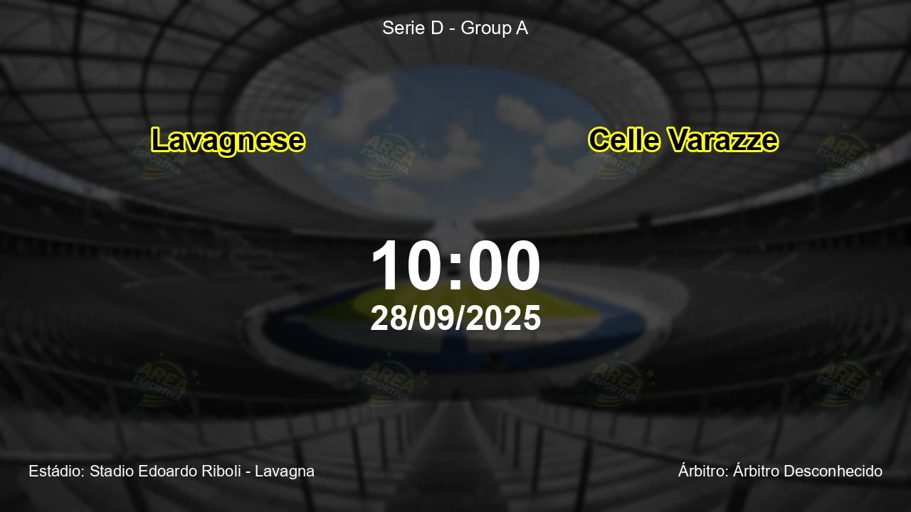 Palpite e análise do jogo Lavagnese vs Celle Varazze pela Serie D - Group A