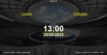 Palpite e análise do jogo Lecce vs Bologna pela Serie A