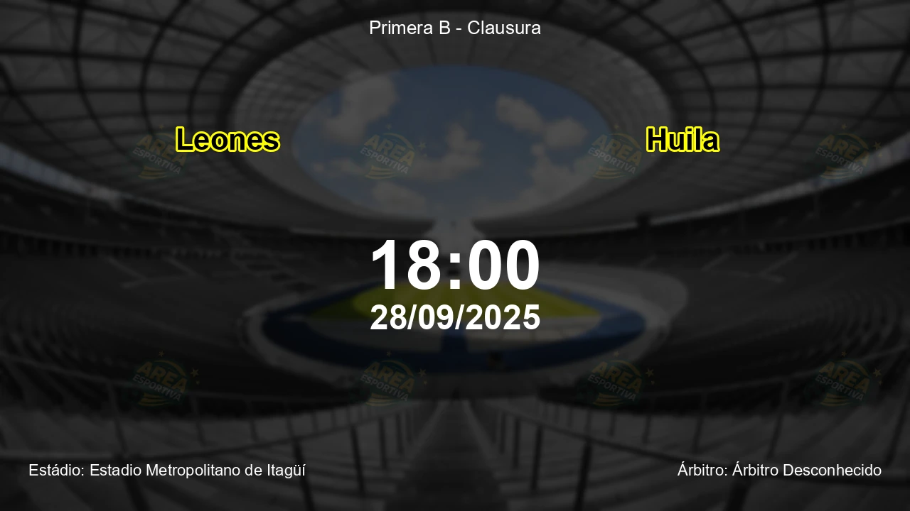 Palpite e análise do jogo Leones vs Huila pela Primera B - Clausura